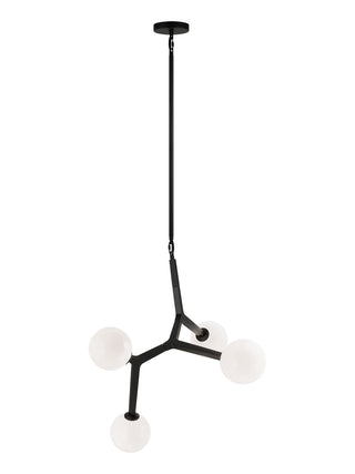 Buy black-with-opal-glass-glass-and-white-shade Rami Pendant by Matteo Lighting
