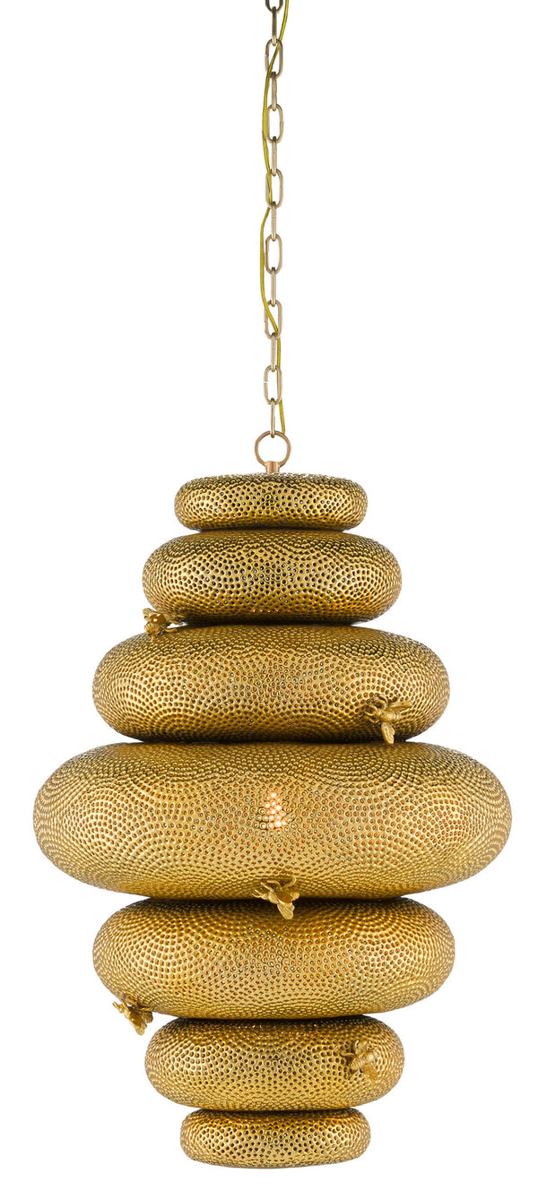 Bee My Honey Collection Chandelier by Currey and Company