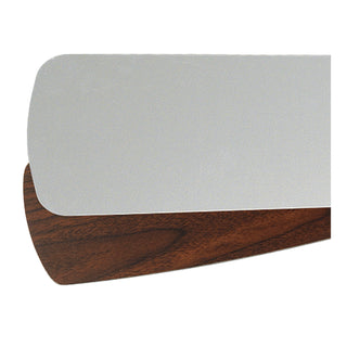 Buy silver-walnut-finish-with-silver-and-reversible-walnut-blades Breeze &quot; Blade Set by Quorum