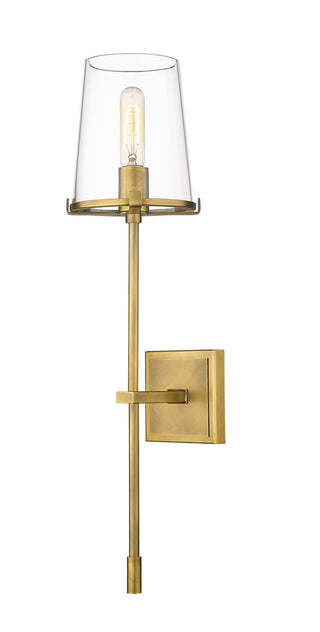 Buy rubbed-brass Callista Outdoor (Damp) Sconce by Z-Lite