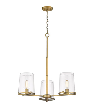 Buy rubbed-brass Callista Outdoor (Damp) Chandelier by Z-Lite