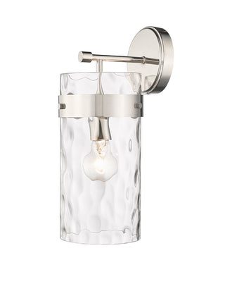 Buy polished-nickel Fontaine Outdoor (Damp) Sconce by Z-Lite
