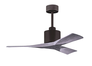 Buy textured-bronze-finish-with-barn-wood-tone-blades Nan Ceiling Fan by Matthews Fan Company