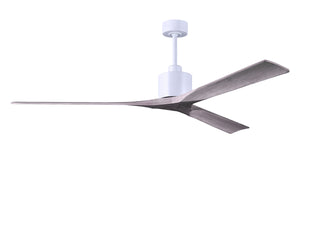 Buy matte-white-finish-with-barn-wood-tone-blades Nan XL Ceiling Fan by Matthews Fan Company