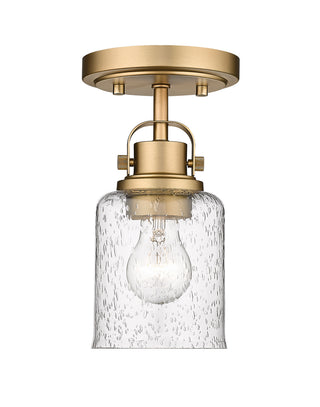 Buy heirloom-gold Kinsley Outdoor (Damp) Flush Mount Light by Z-Lite