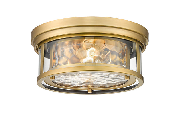 Clarion Outdoor (Damp) Flush Mount Ceiling Light by Z-Lite