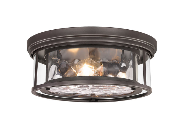 Clarion Outdoor (Damp) Flush Mount Ceiling Light by Z-Lite