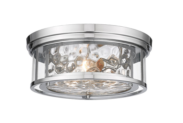 Clarion Outdoor (Damp) Flush Mount Ceiling Light by Z-Lite