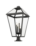 Talbot Outdoor (Wet) Post Lantern by Z-Lite