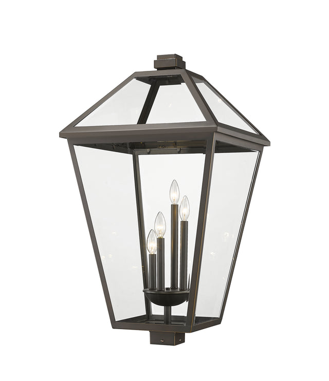 Talbot Outdoor (Wet) Post Lantern by Z-Lite