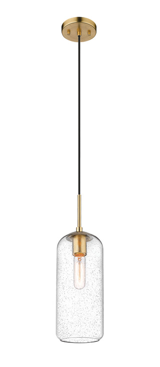 Buy heritage-brass-with-clear-seedy-glass-and-opal-shade Monty Pendant by Z-Lite