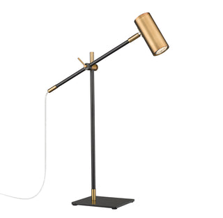 Buy matte-black-olde-brass Calumet Table Lamp by Z-Lite