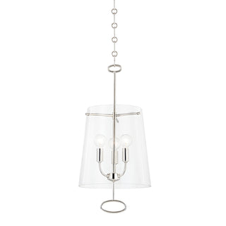 Buy polished-nickel James Outdoor (Damp) Pendant by Hudson Valley