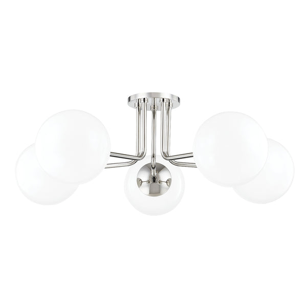 Stella Outdoor (Damp) Semi Flush Mount Light by Mitzi