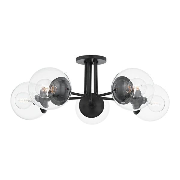 Meadow Outdoor (Damp) Semi Flush Mount Light by Mitzi