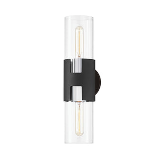 Buy polished-nickel-textured-black Amado Outdoor (Damp) Sconce by Troy Lighting
