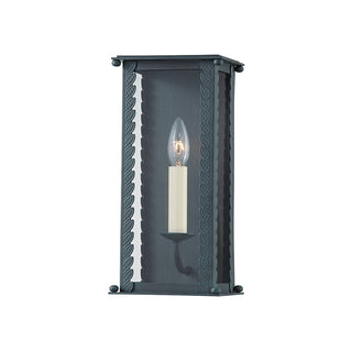 Buy verdigris-with-clear-glass-and-clear-shade Zuma Outdoor (Wet) Sconce by Troy Lighting