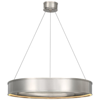 Buy polished-nickel Connery Outdoor (Damp) Chandelier by Visual Comfort Signature