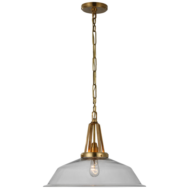 Layton Outdoor (Damp) Pendant by Visual Comfort Signature