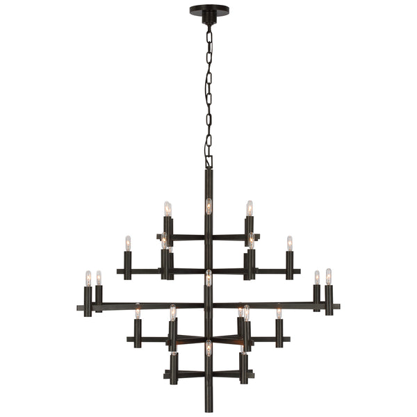 Sonnet Outdoor (Damp) Chandelier by Visual Comfort Signature