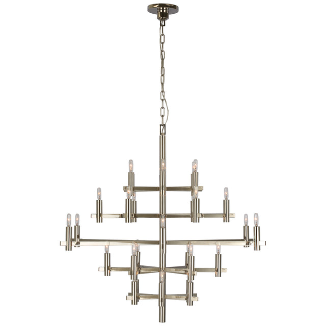 Sonnet Outdoor (Damp) Chandelier by Visual Comfort Signature