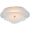 Leighton Outdoor (Damp) Flush Mount Ceiling Light by Visual Comfort Signature