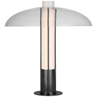Buy bronze-with-clear-glass-glass-and-clear-shade Troye Lamp by Visual Comfort Signature