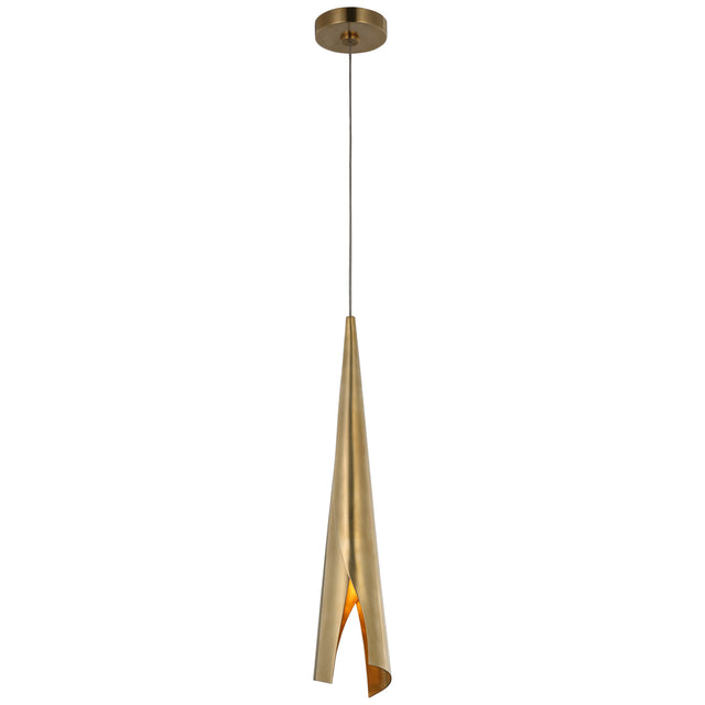 Piel Outdoor (Damp) Pendant by Visual Comfort Signature