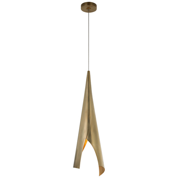 Piel Outdoor (Damp) Pendant by Visual Comfort Signature