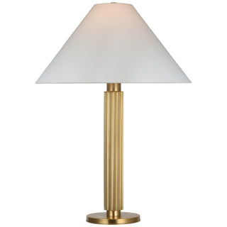 Buy soft-brass Durham Table Lamp by Visual Comfort Signature