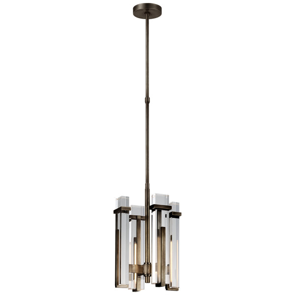 Malik Outdoor (Damp) Chandelier by Visual Comfort Signature