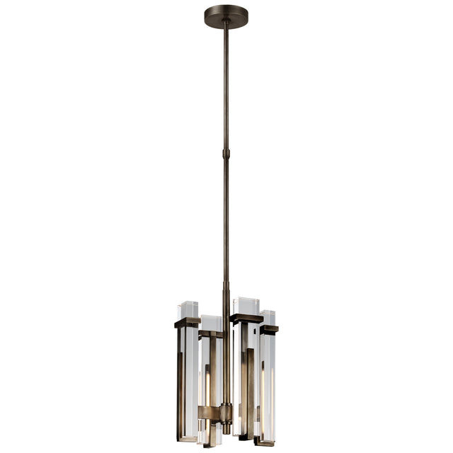 Malik Outdoor (Damp) Chandelier by Visual Comfort Signature