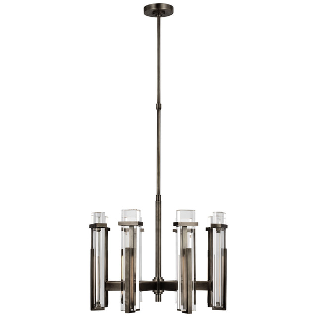 Malik Outdoor (Damp) Chandelier by Visual Comfort Signature