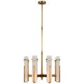 Malik Outdoor (Damp) Chandelier by Visual Comfort Signature