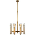 Malik Outdoor (Damp) Chandelier by Visual Comfort Signature