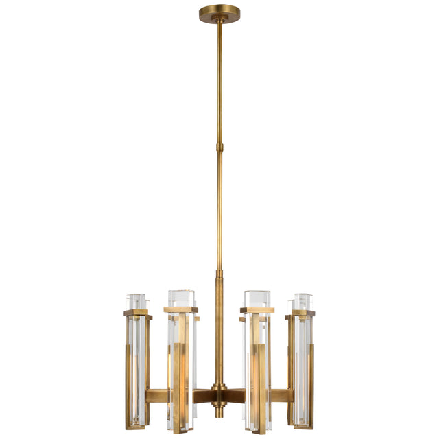 Malik Outdoor (Damp) Chandelier by Visual Comfort Signature
