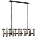 Malik Outdoor (Damp) Chandelier by Visual Comfort Signature