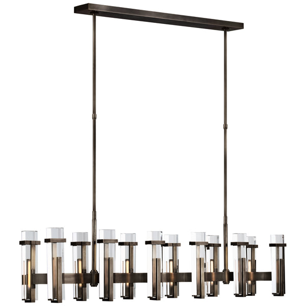 Malik Outdoor (Damp) Chandelier by Visual Comfort Signature