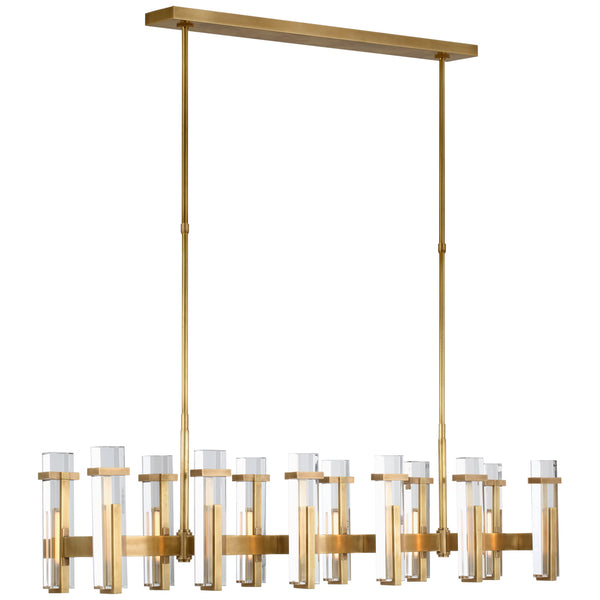 Malik Outdoor (Damp) Chandelier by Visual Comfort Signature