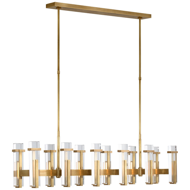 Malik Outdoor (Damp) Chandelier by Visual Comfort Signature