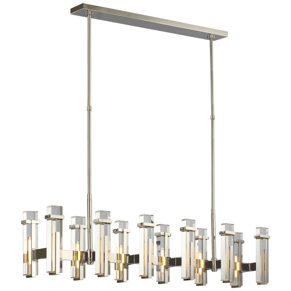 Malik Outdoor (Damp) Chandelier by Visual Comfort Signature
