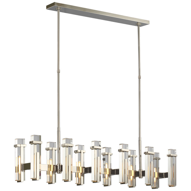 Malik Outdoor (Damp) Chandelier by Visual Comfort Signature