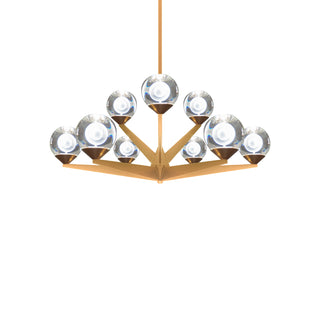 Buy aged-brass Double Bubble Chandelier by Modern Forms