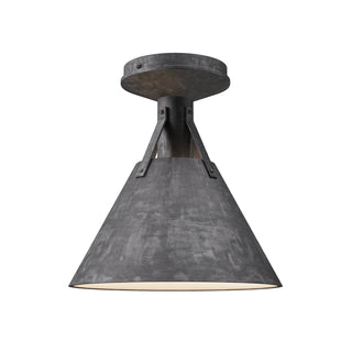 Buy steel-shade Archer Flush Mount Ceiling Light by Alora