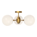 Nouveau Semi-Flush Mount Flush Mount Ceiling Light by Alora