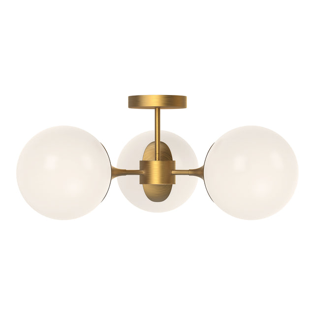 Nouveau Semi-Flush Mount Flush Mount Ceiling Light by Alora