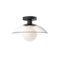 Francesca Semi-Flush Mount Flush Mount Ceiling Light by Alora