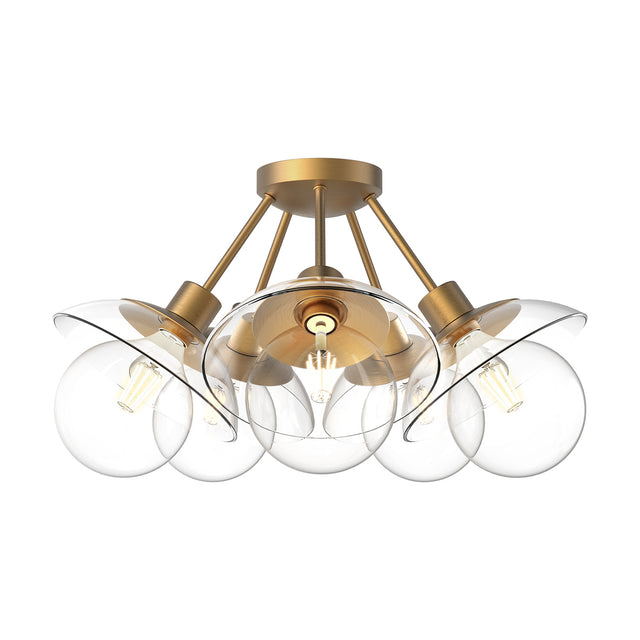 Francesca Semi Flush Mount Light by Alora