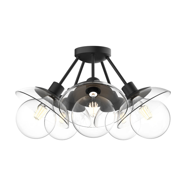 Francesca Semi-Flush Mount Ceiling Light by Alora