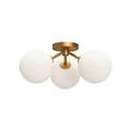 Cassia Semi-Flush Mount Ceiling Light by Alora